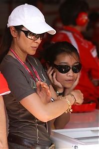 TopRq.com search results: Michelle Yeoh Girlfriend Of Jean Todt Magny Cours 2006-07-14