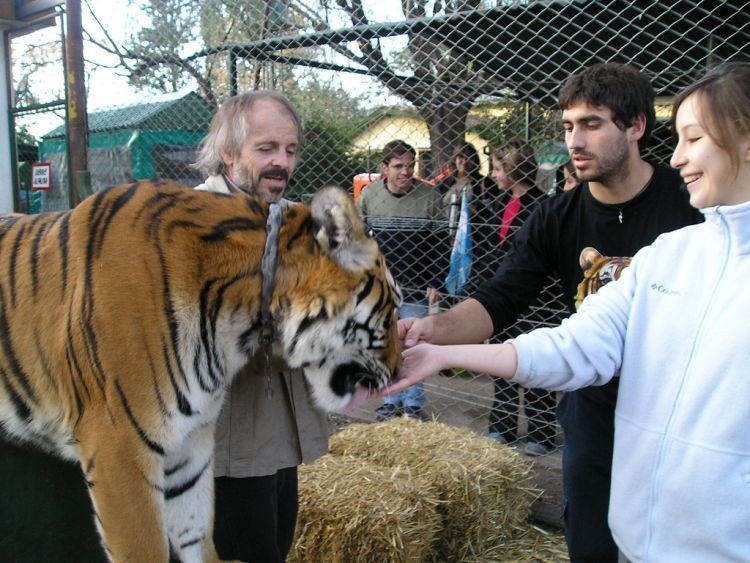 In ZOO with predators, Argentina