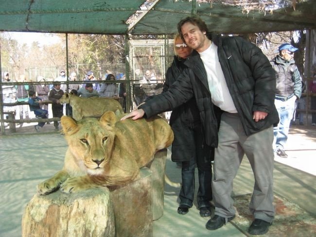 In ZOO with predators, Argentina