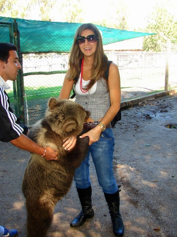 In ZOO with predators, Argentina