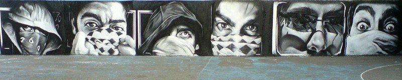 Photorealistic graffiti artist by Trans