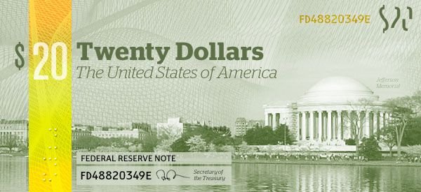 The new design of Dollar