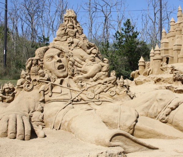 sand sculpture