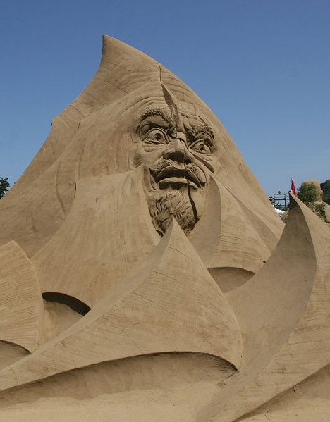 sand sculpture