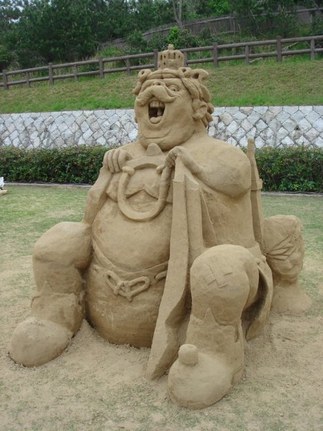 sand sculpture