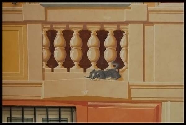 3D art on buildings