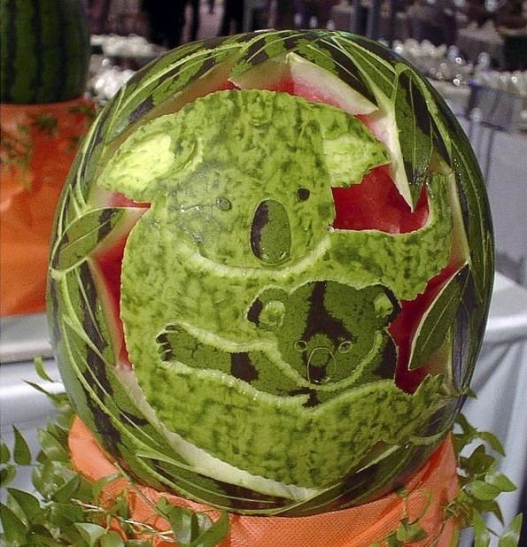 Watermelon art