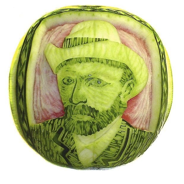 Watermelon art