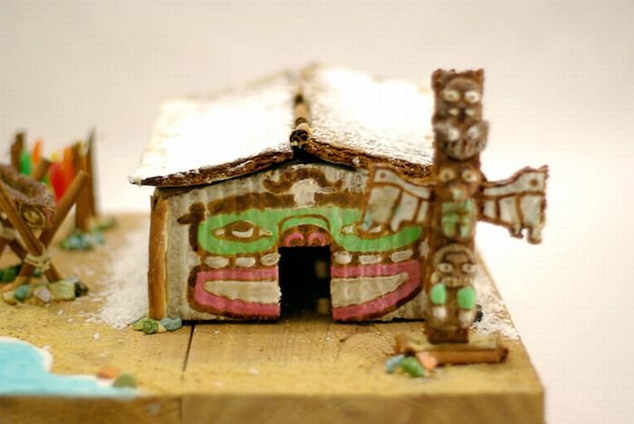 Gingerbread exhibition in Vancouver, Canada