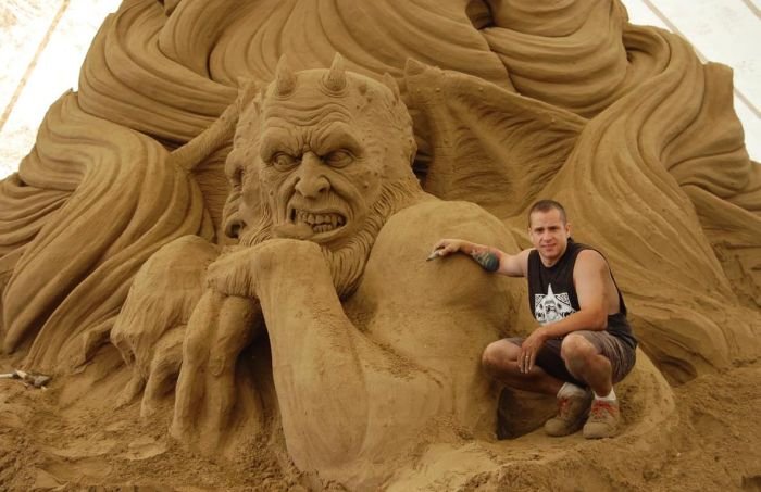 sand sculpture