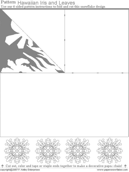 christmas snowflake patterns to make them with your own hands