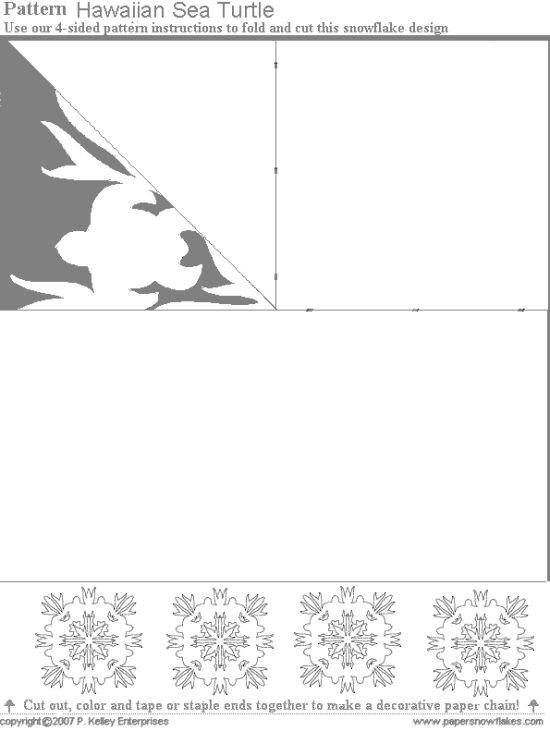 christmas snowflake patterns to make them with your own hands