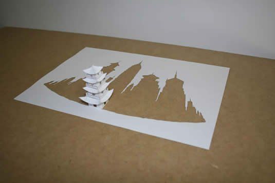 creative paper craft art