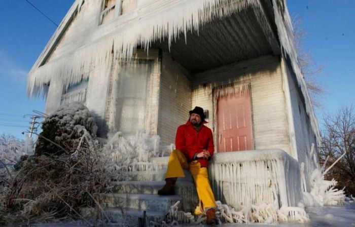 Ice house, Detroit, United States