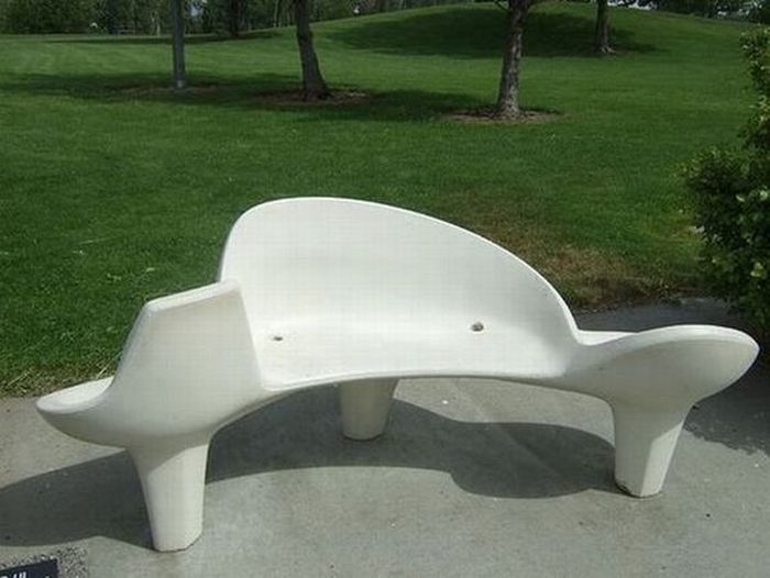 unusual bench