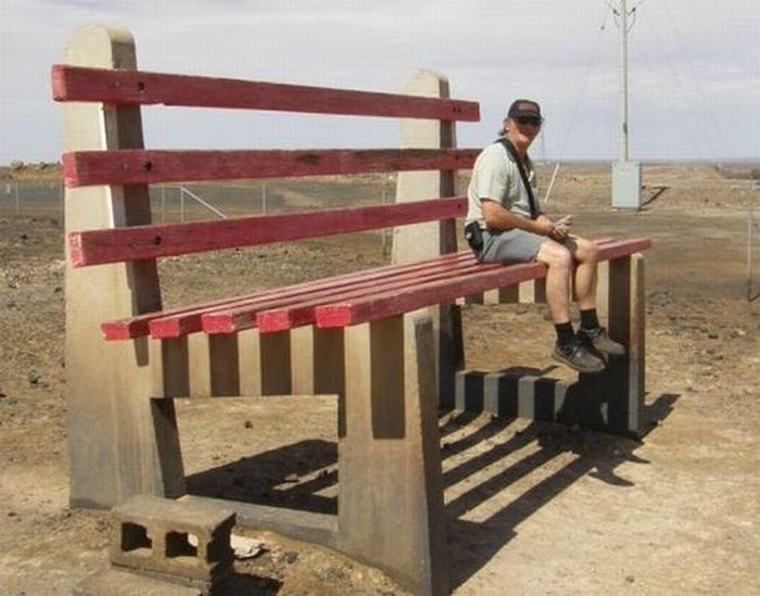 unusual bench