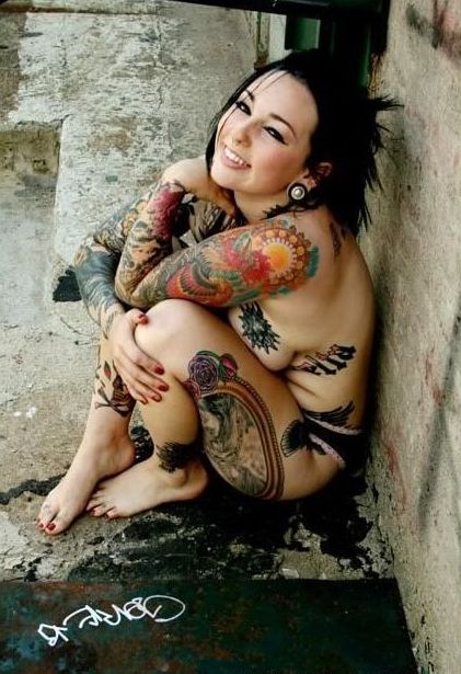 tattoo girl