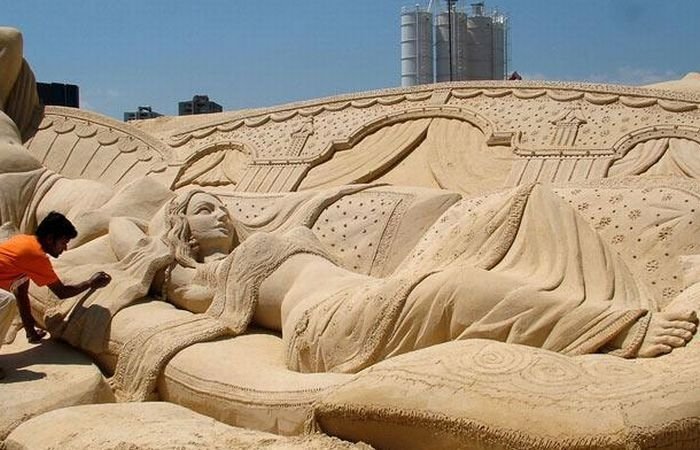 sand sculpture