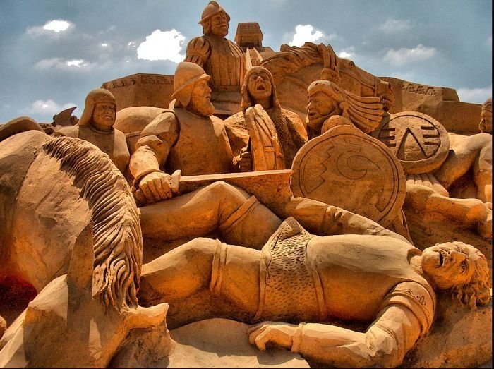 sand sculpture