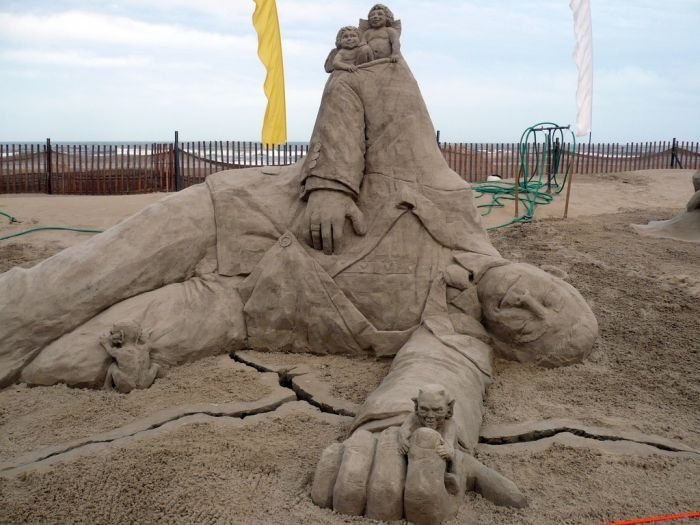 sand sculpture