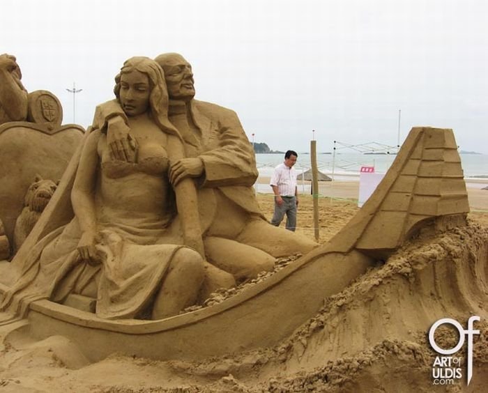 sand sculpture