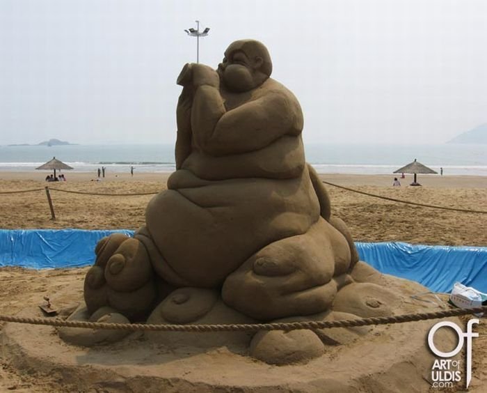 sand sculpture