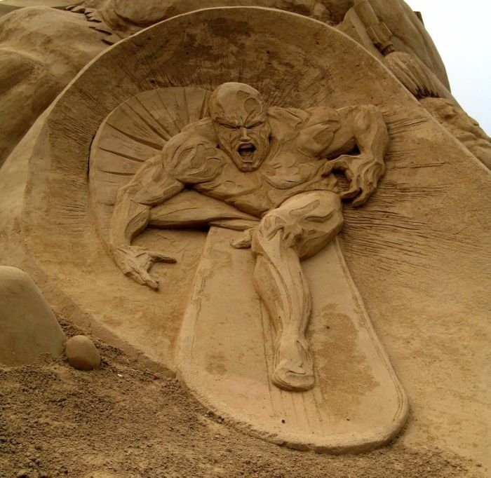 sand sculpture