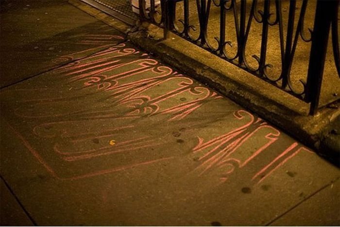 street art graffiti shadows