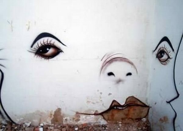 Creative graffiti, Brazil