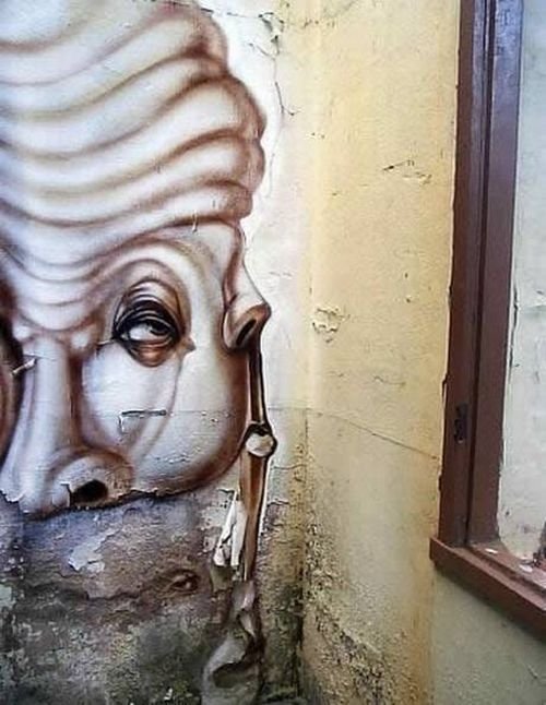 Creative graffiti, Brazil