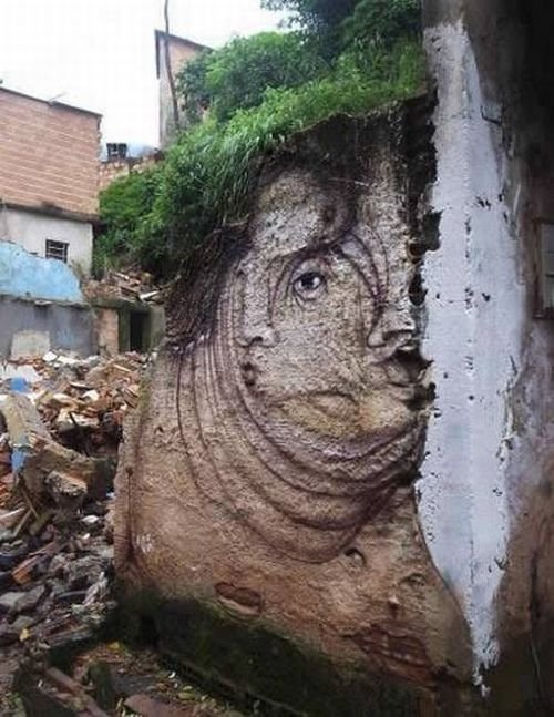 Creative graffiti, Brazil