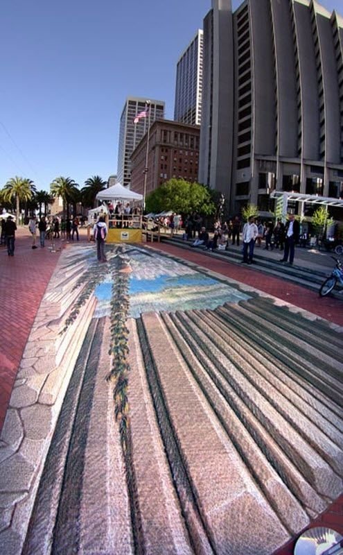 3D street art