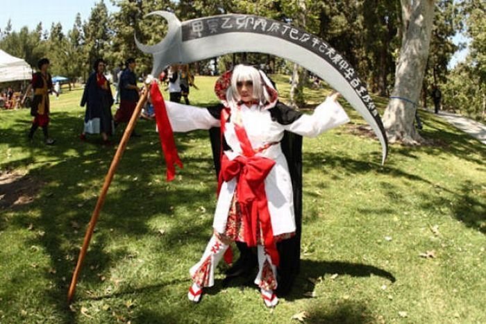 Cosplay gathering in California, Craig Regional Park in Fullerton, California, United States