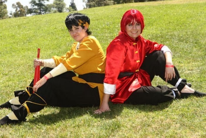 Cosplay gathering in California, Craig Regional Park in Fullerton, California, United States