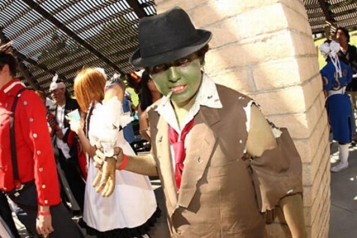 Cosplay gathering in California, Craig Regional Park in Fullerton, California, United States