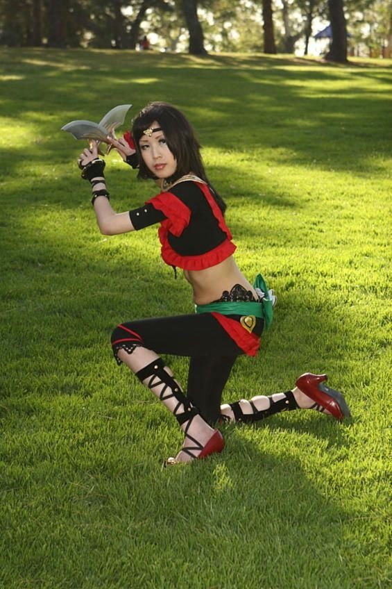 Cosplay gathering in California, Craig Regional Park in Fullerton, California, United States