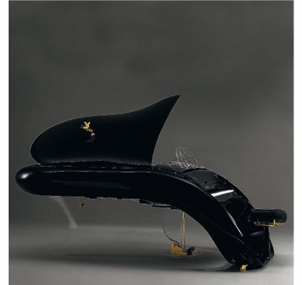 unusual piano design