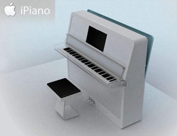 unusual piano design