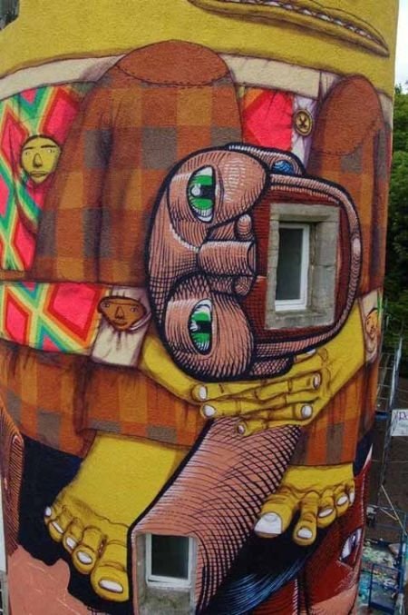 unusual street art graffiti