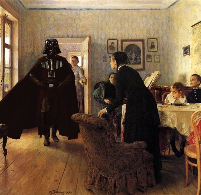 modern remakes of classic paintings