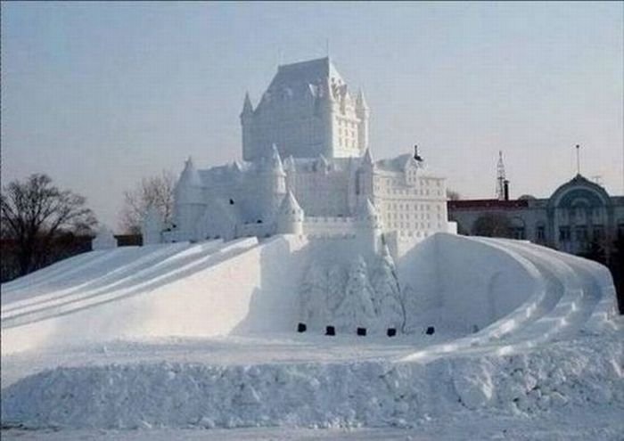 snow sculpture