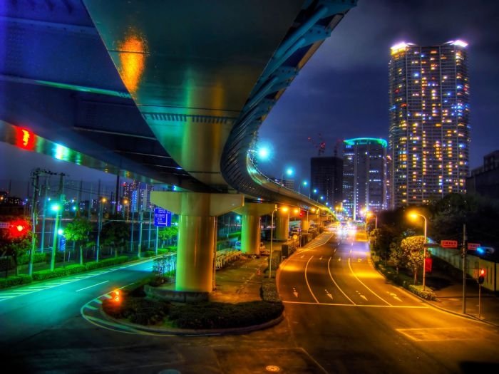 HDR photos of Tokyo, Japan