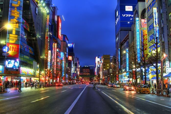 HDR photos of Tokyo, Japan