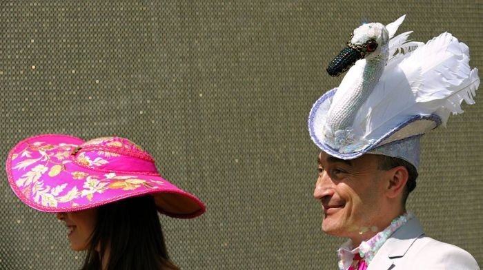Hats of racing at Royal Ascot
