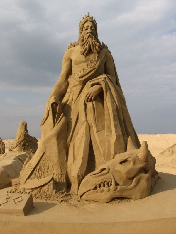 sand sculpture