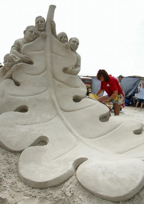 sand sculpture