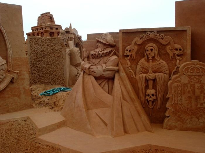 sand sculpture