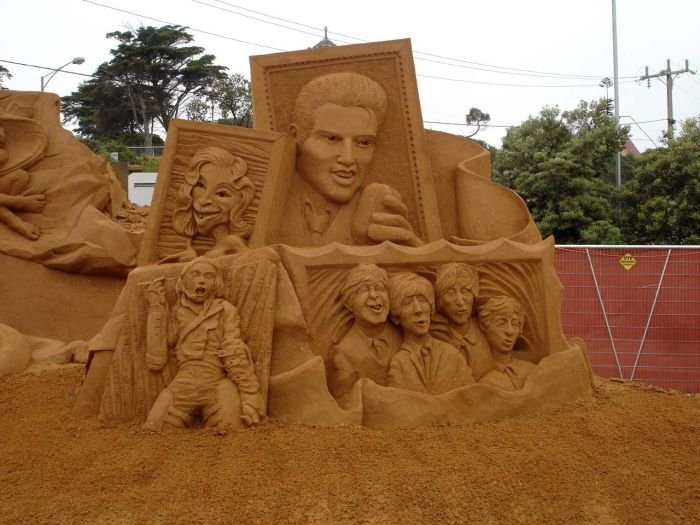 sand sculpture