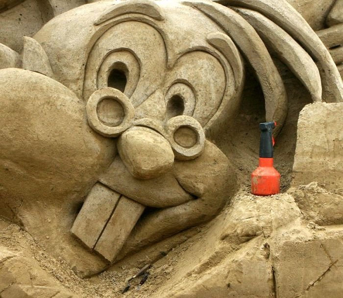 sand sculpture