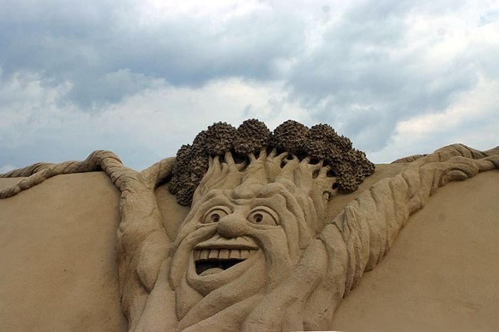 sand sculpture